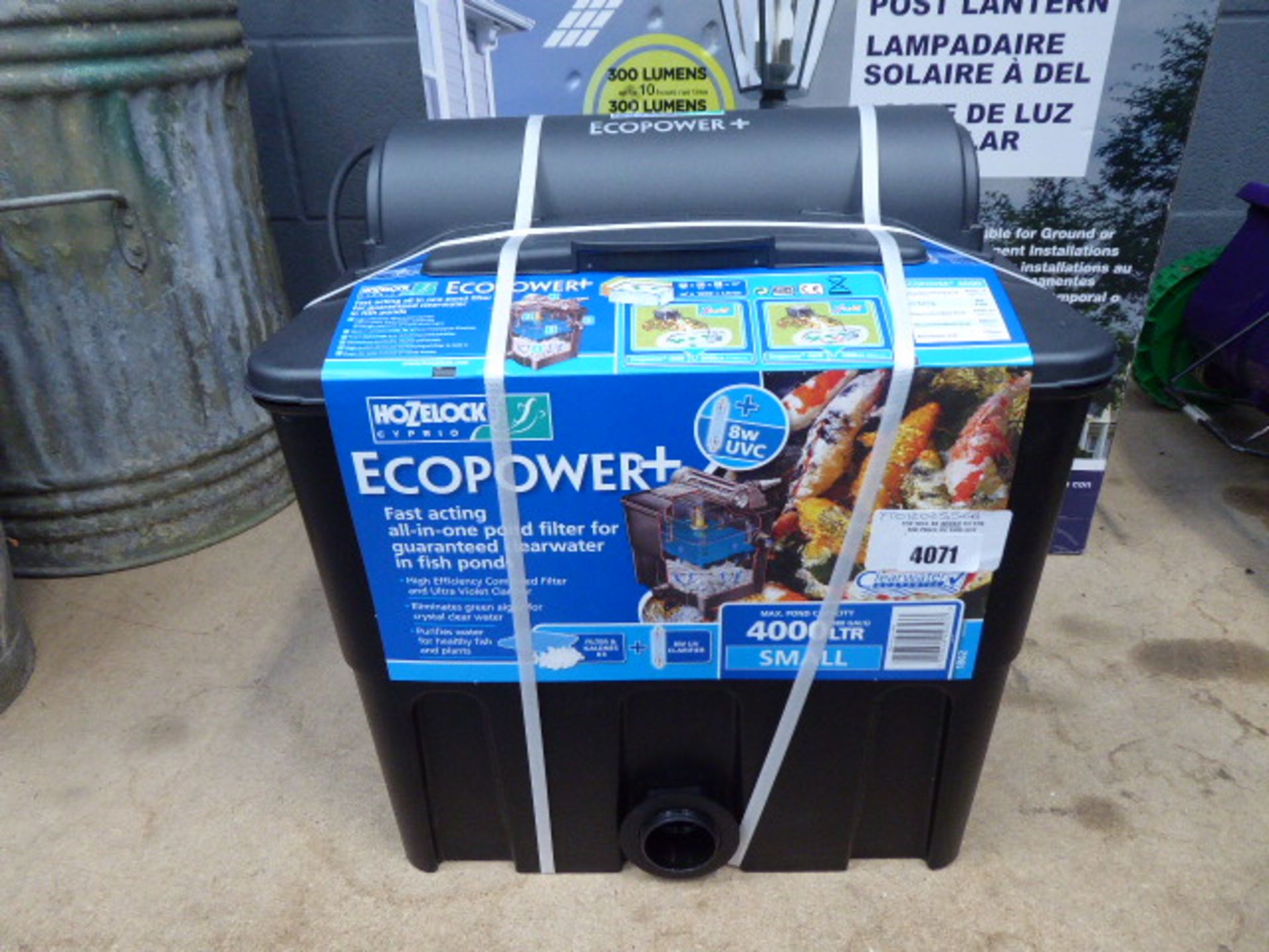 Hose lock Eco power pond filter