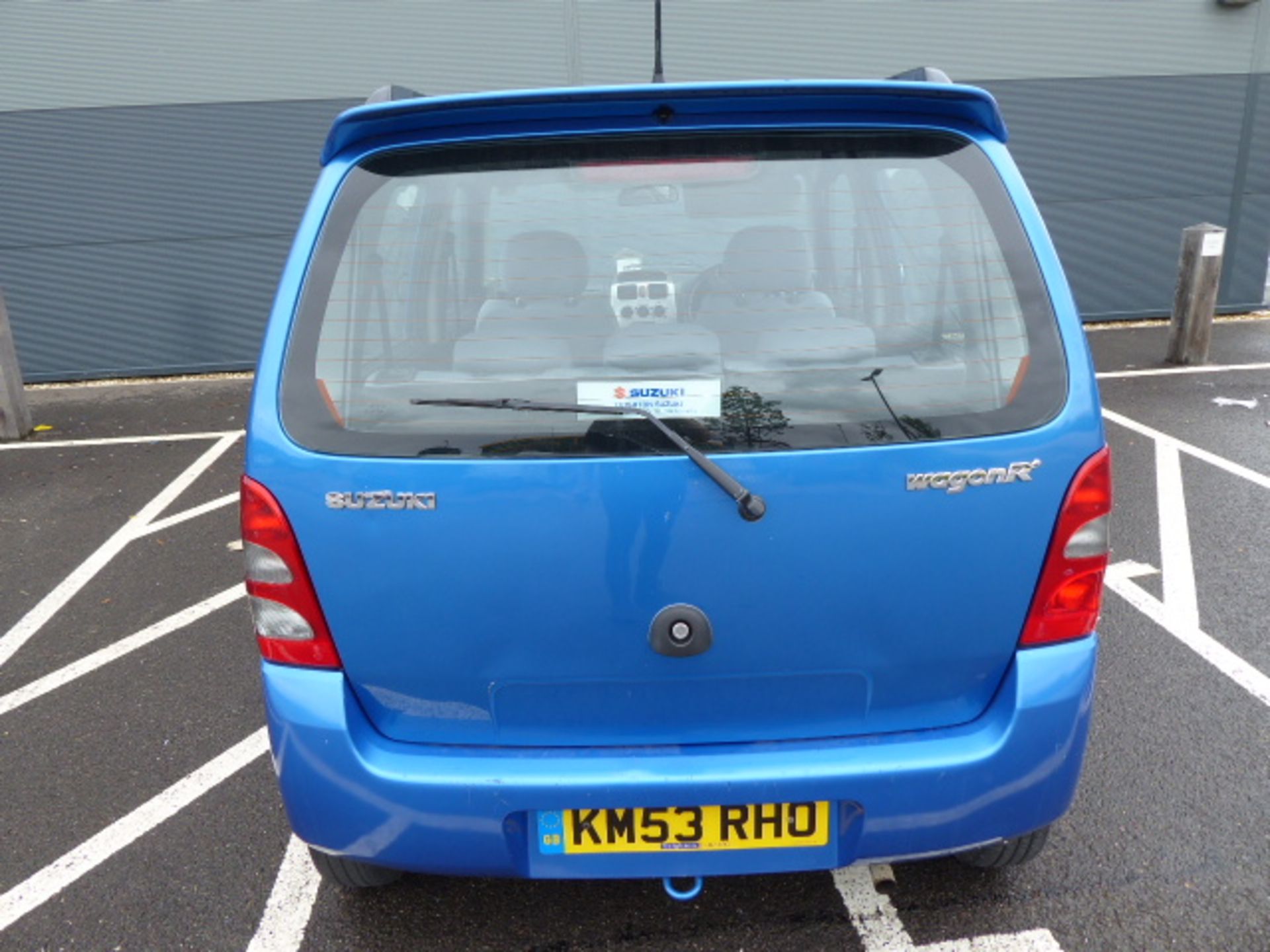 KM53 RHQ (2003) Suzuki Wagon R, petrol in blue MOT: 13/1/2021 - Image 3 of 8