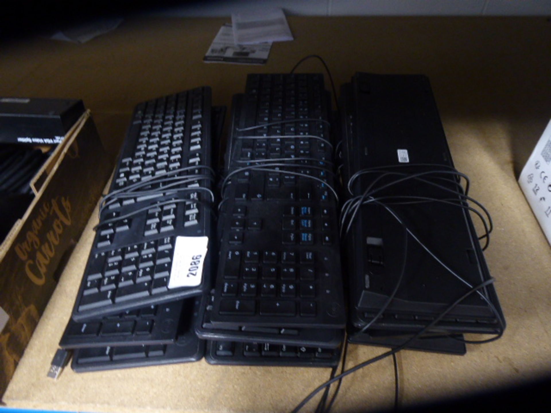Selection of Dell and other USB powered keyboards (approx 10)