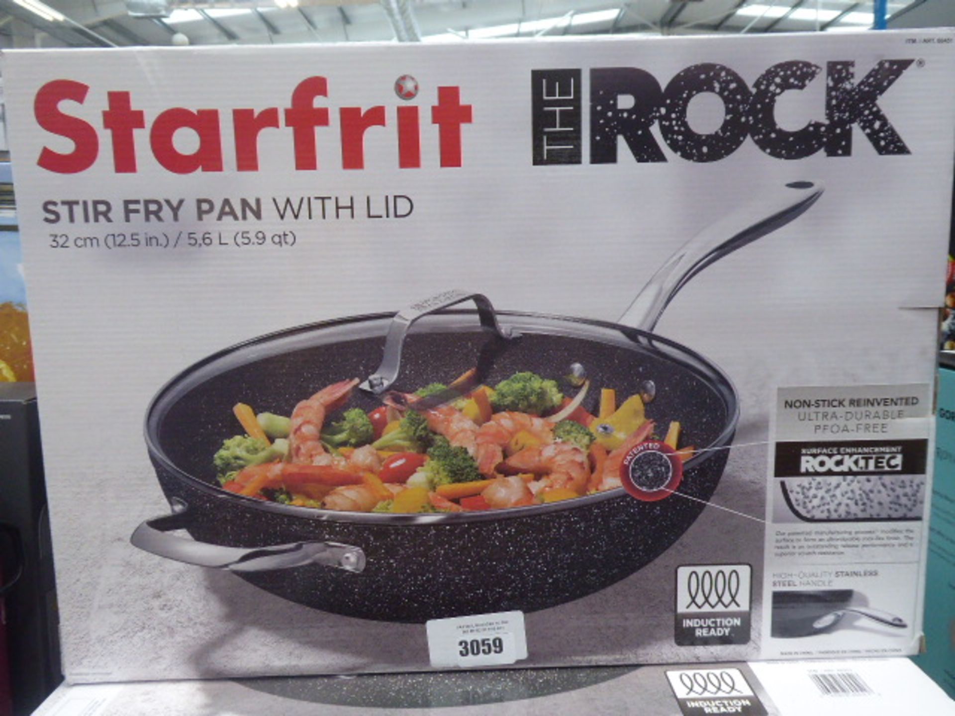 Boxed Starfrit frying pan