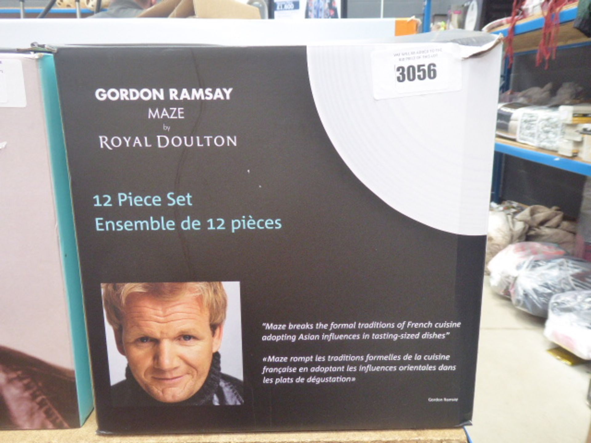 Boxed Gordon Ramsey maze Royal Doulton dinnerware set