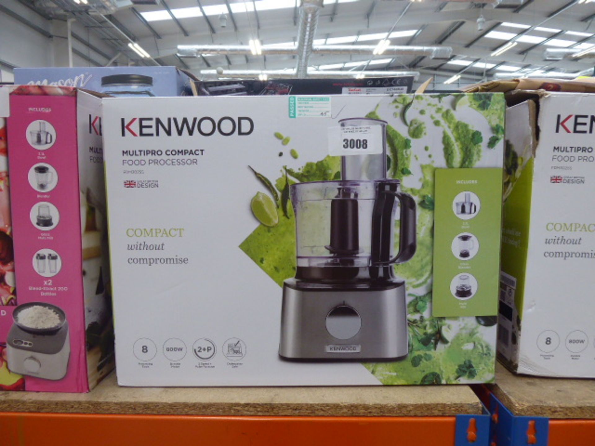 Boxed Kenwood multipro food processor (45)