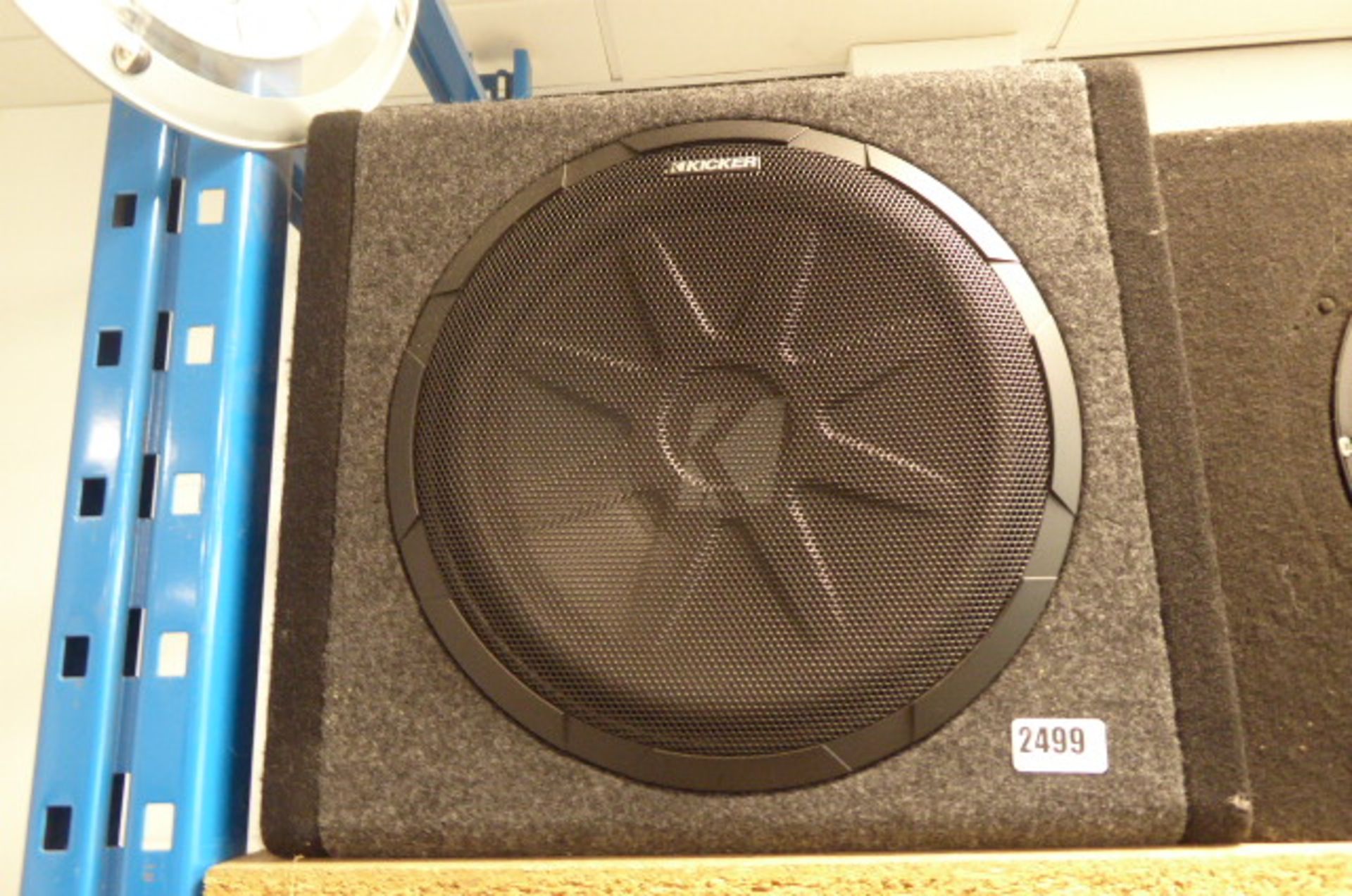 Kicker in car sub woofer