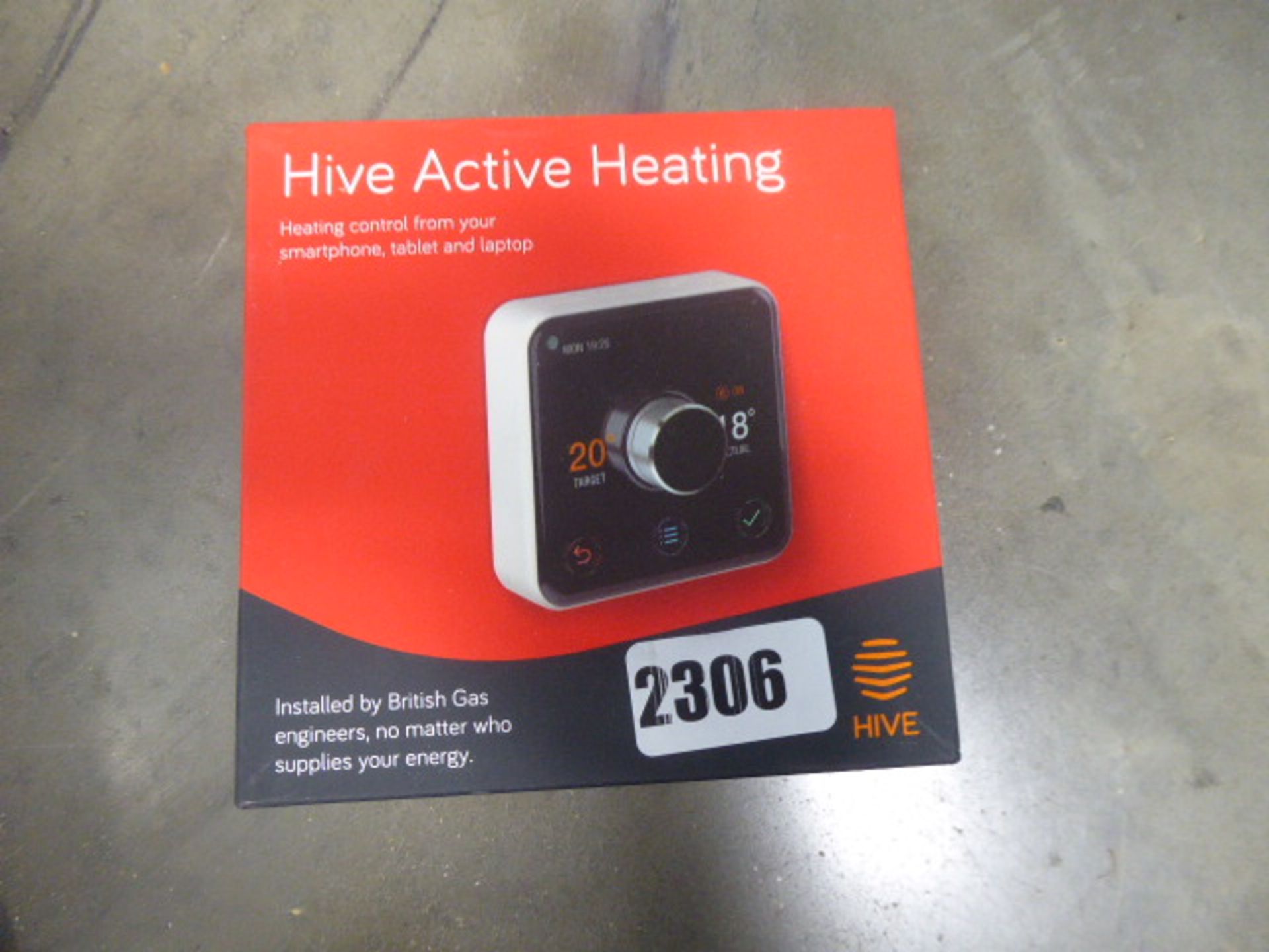 Hive Active Heating control unit in box