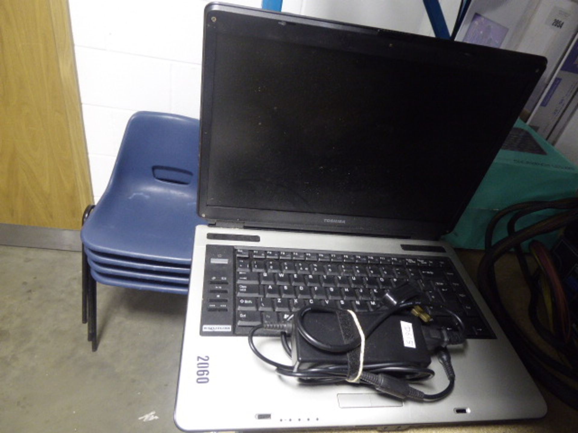 Toshiba Equium A100 laptop with power supply