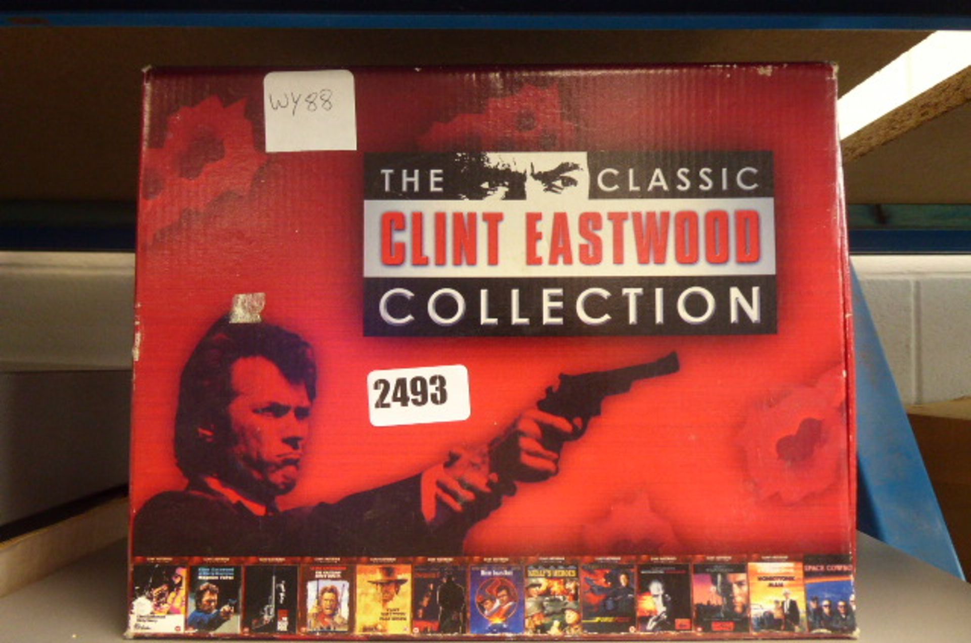 Clint Eastwood classic DVD set in box