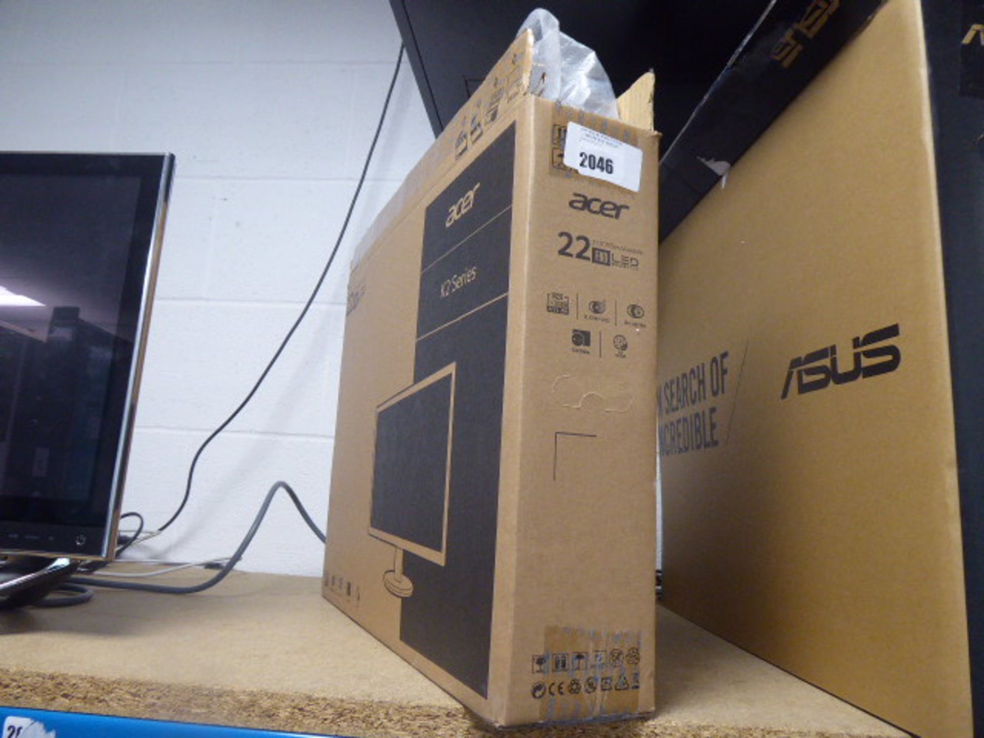 2458 Acer 22'' K2 series monitor in box