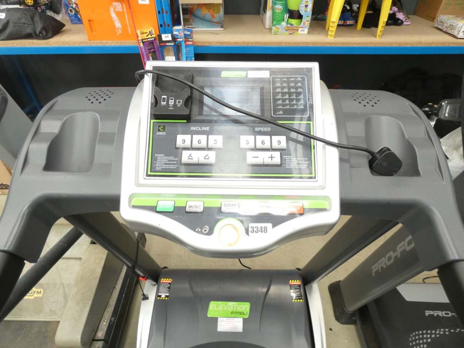 Elevation fitness treadmill - Image 2 of 2
