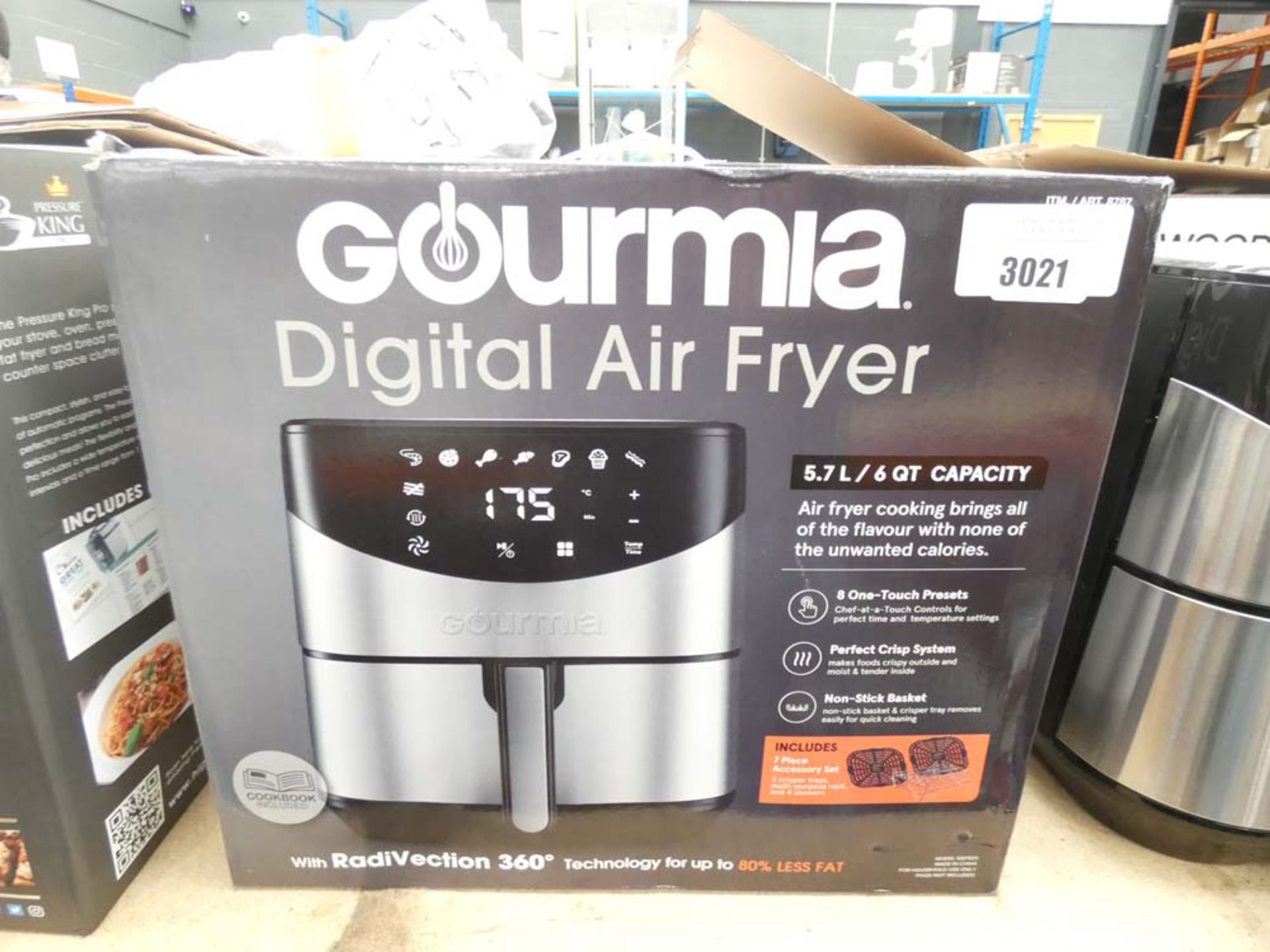 Boxed Gourmet digital air fryer
