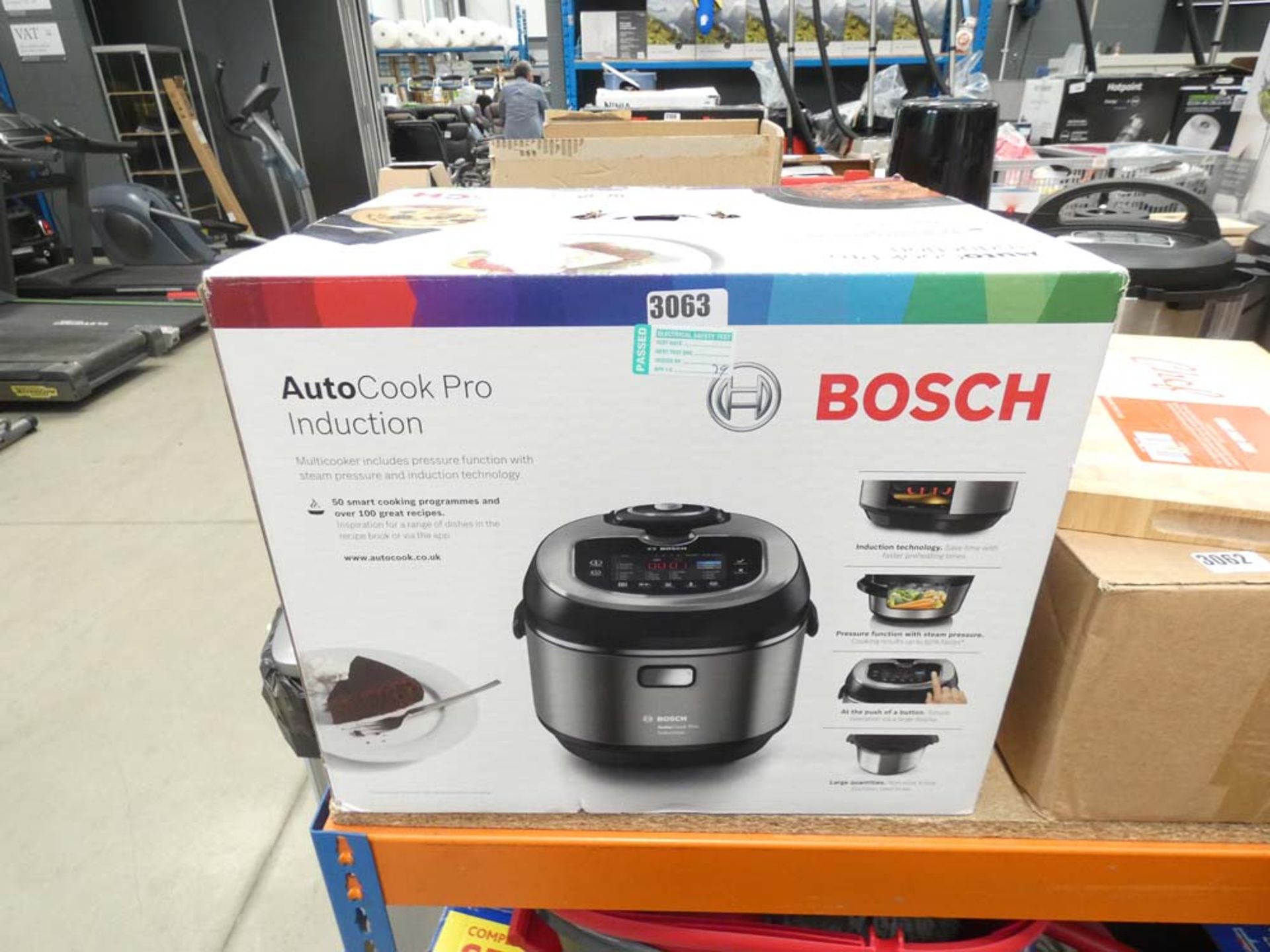 Bosch auto cook pro induction pressure cooker