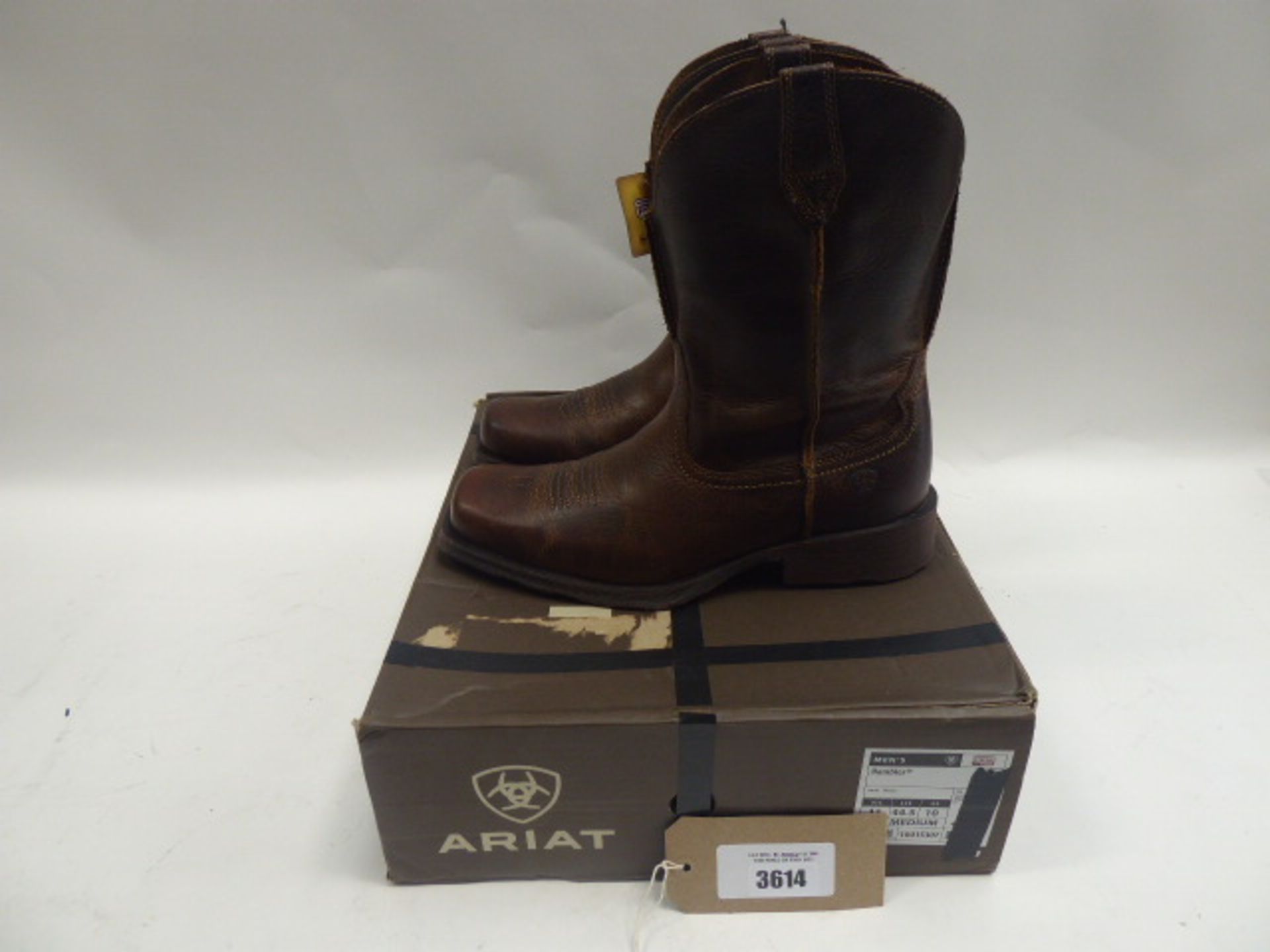 Ariat Rambler mens leather boots size 10