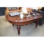 5202 - Modern mahogany extending table