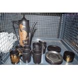 Cage of Portmeirion Phoenix coffee set