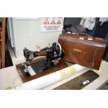 Cased BSM sewing machine