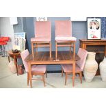 5002 - 1960's/1970's table with 4 chairs (collector's item, see soft furnishings policy https://