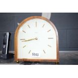 Dome topped mantel clock by Smiths