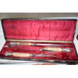 Cased carving set