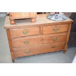 5270 - Edwardian 2 over 2 chest of drawers