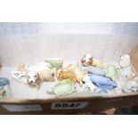 Collection of Wade whimsies- dogs and sea creatures