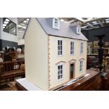 Painted dolls house
