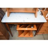 1950's style kitchen table with drawer