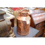 (3) Copper milk churn