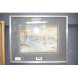 Small framed and glazed print by Russell Flint