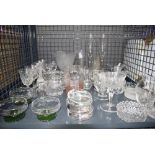 5457 Cage of glassware
