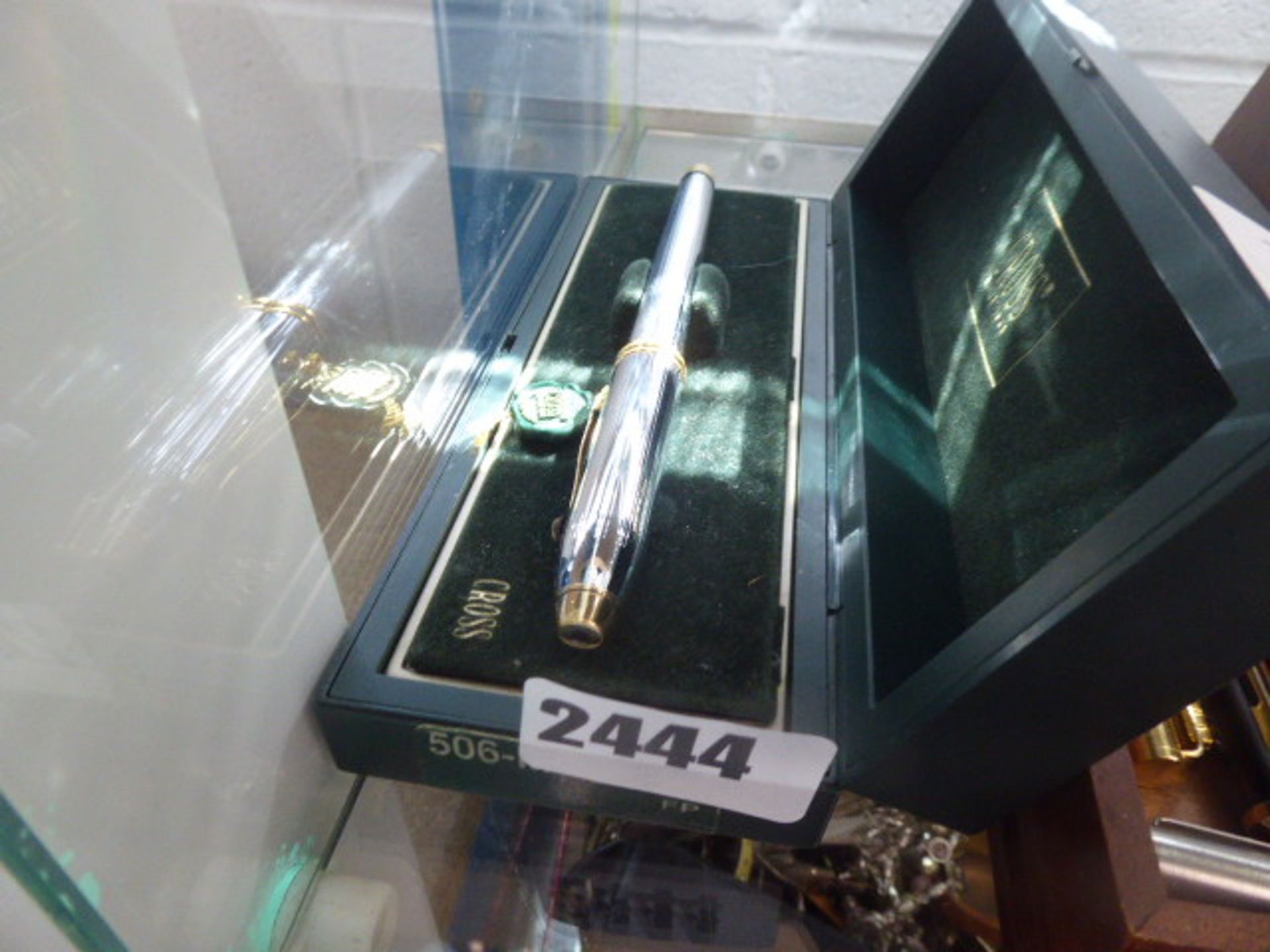 Cross pen in presentation case