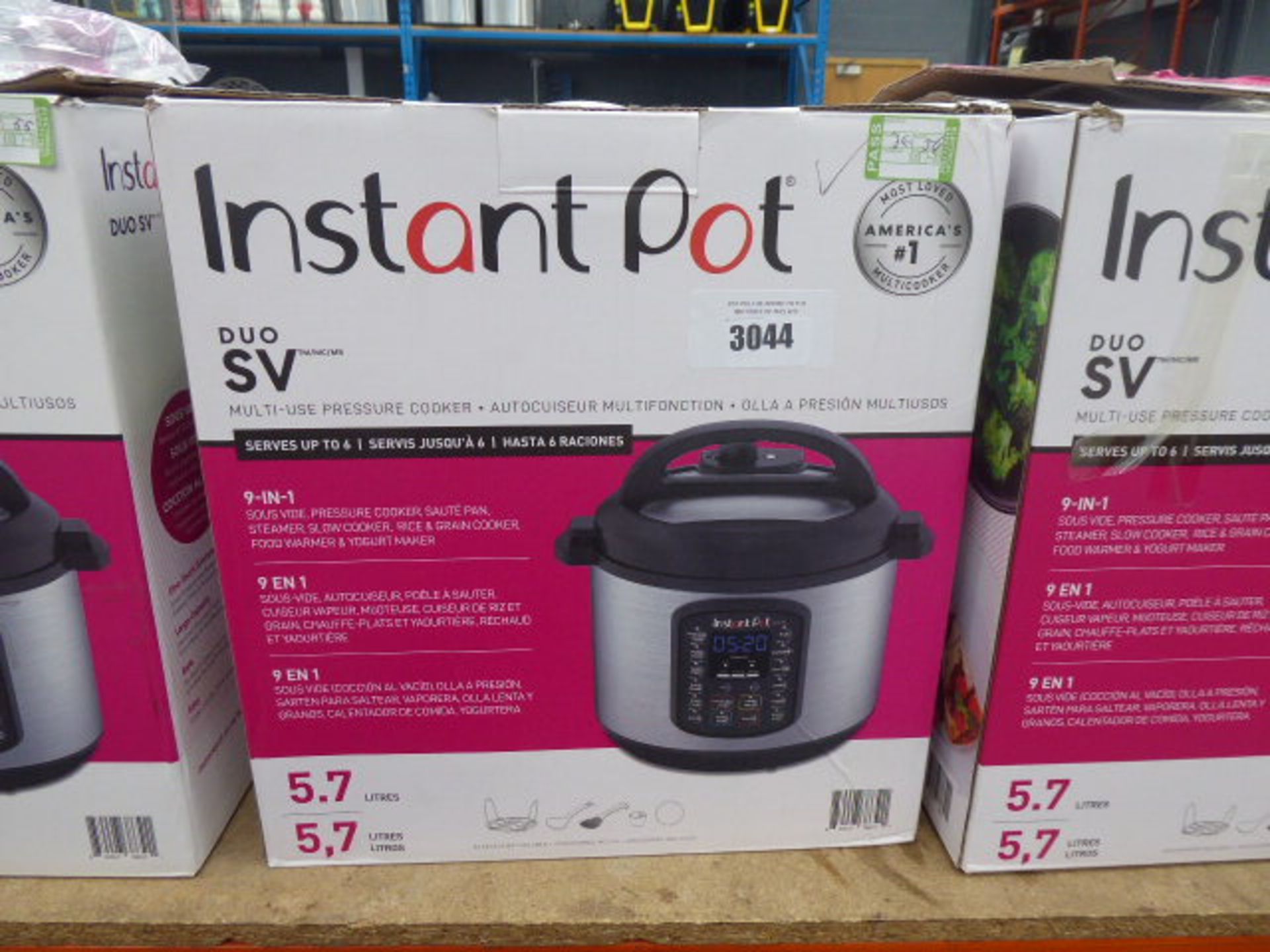 Instant pot multi-use pressure cooker