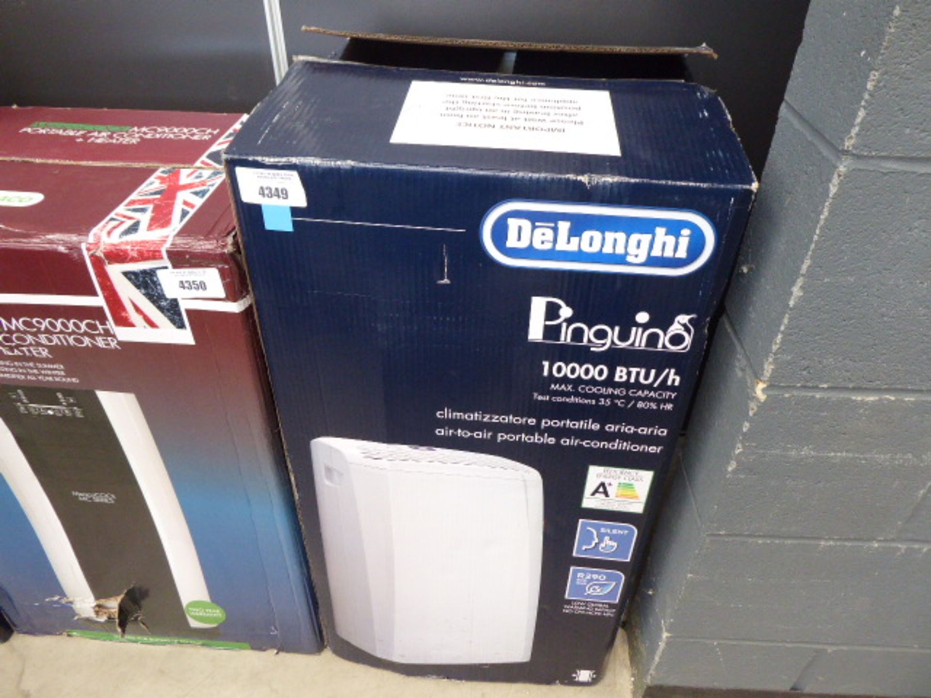 Delonghi boxed air conditioning unit
