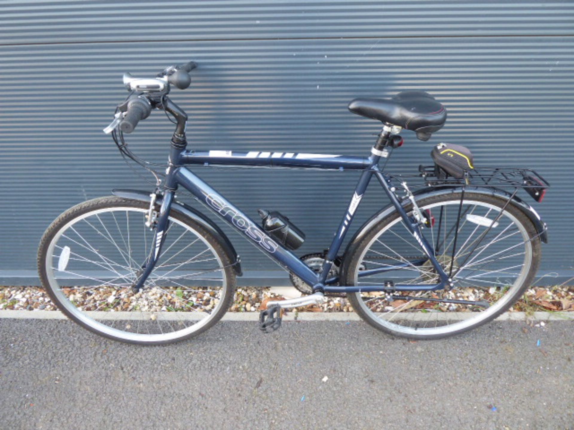 Cross dark blue gents cycle