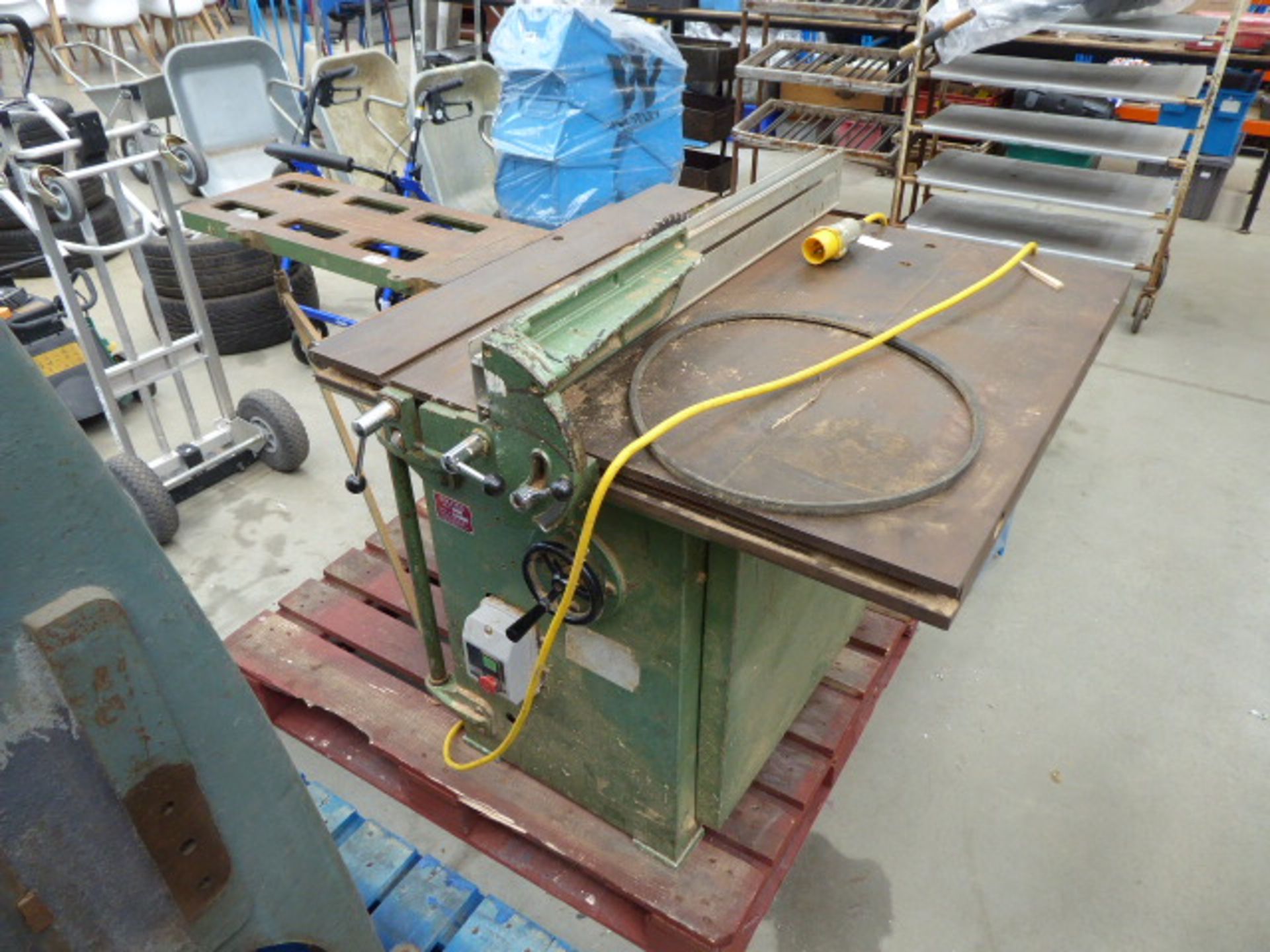 110 volt Multico saw bench