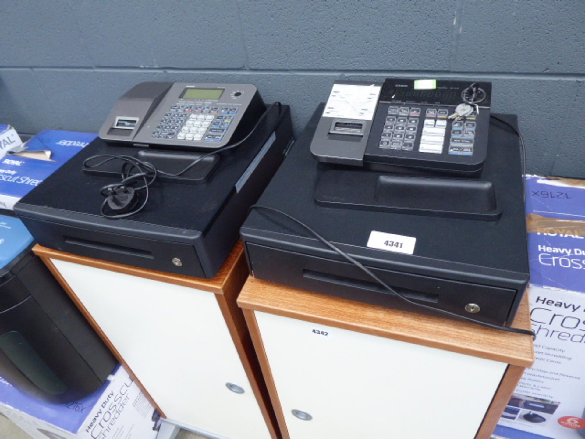 2 Casio cash registers