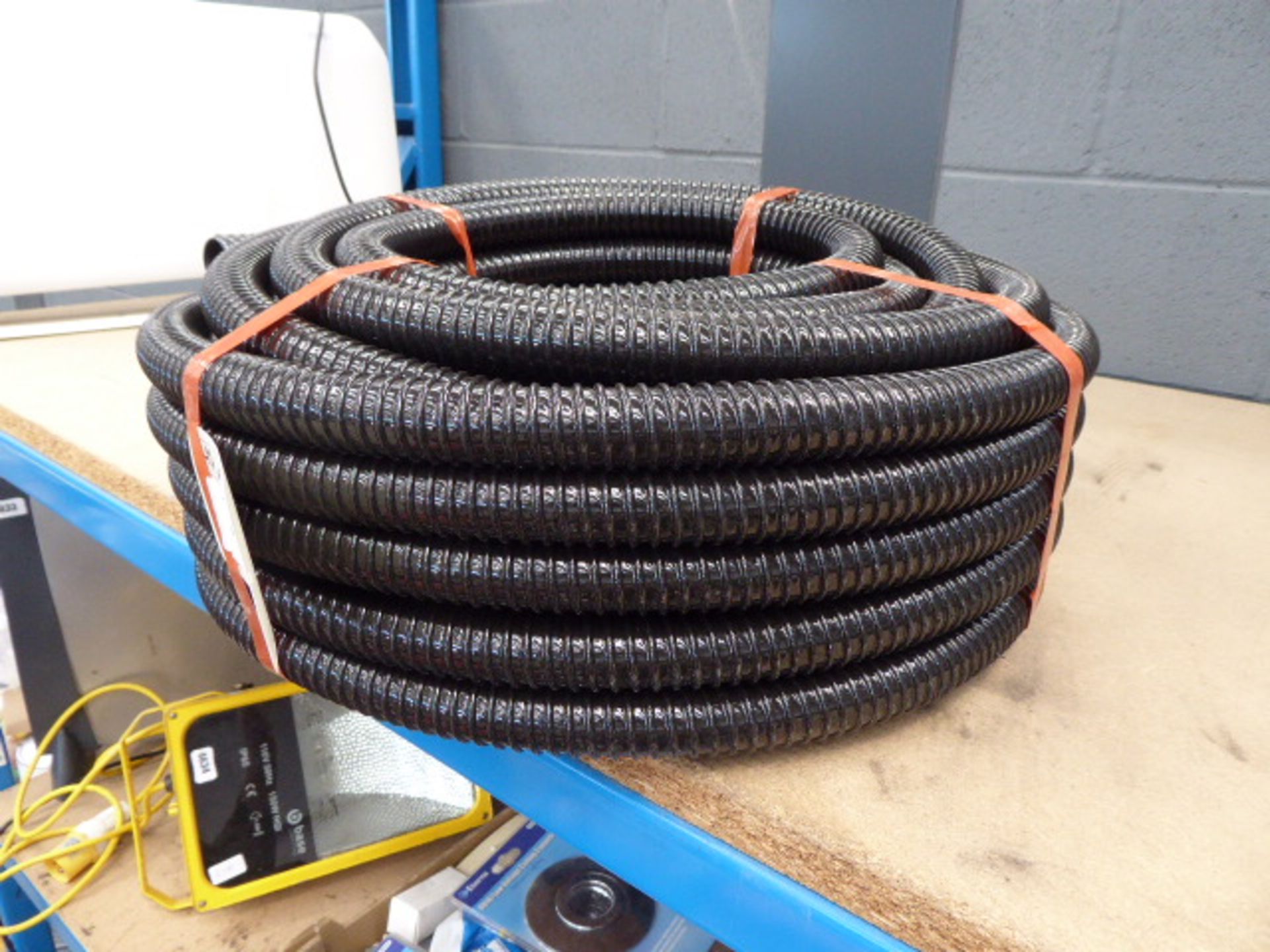 Roll of conduit pipe