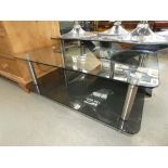 Glazed 2 tier coffee table