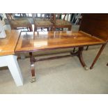 Reproduction mahogany coffee table