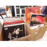 4 Boxes of vinyl records