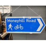5 Honeyhill Road traffic sign