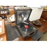 Decca wind up gramophone