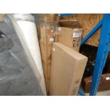 3 boxes containing furniture parts
