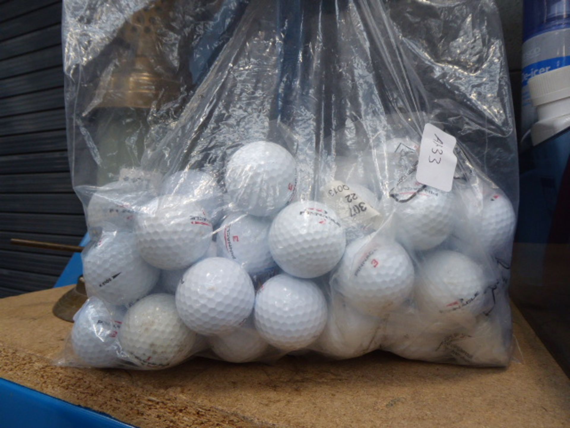 Samll bag of golf balls