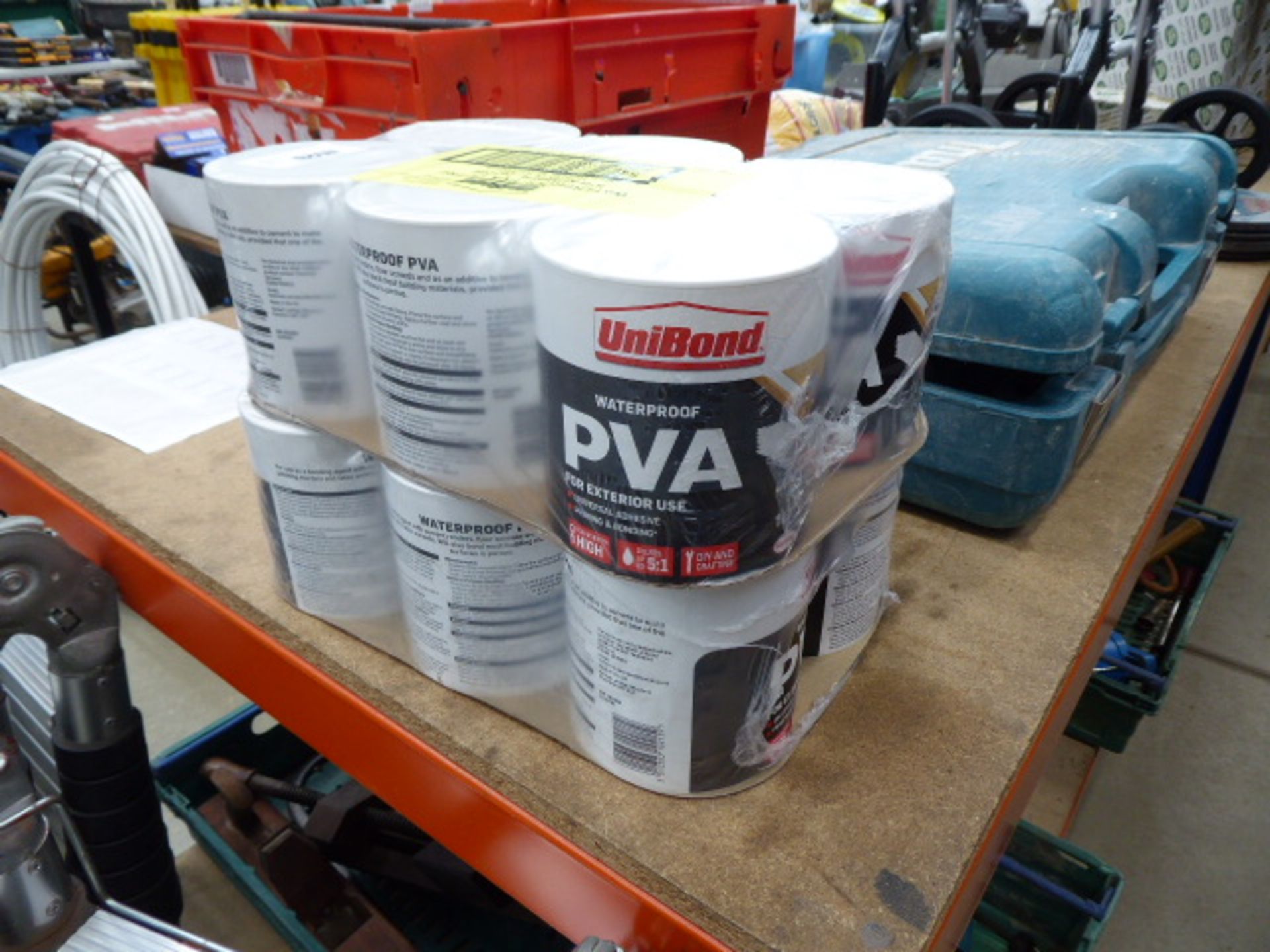 4429 12 tins of waterproof PVA glue