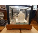 Cased model of the Taj Mahal