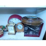 4 quartz clocks, plus a barometer