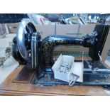 Cased sewing machine