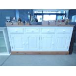 Painted pine sideboard