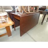 Mahogany dropside dining table