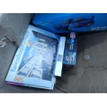 Box containing jigsaw puzzles