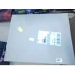 Box containing furniture parts